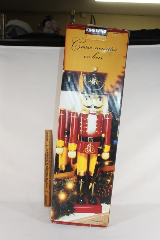 Large Wooden Nutcracker still in the org box (1 of 2)
