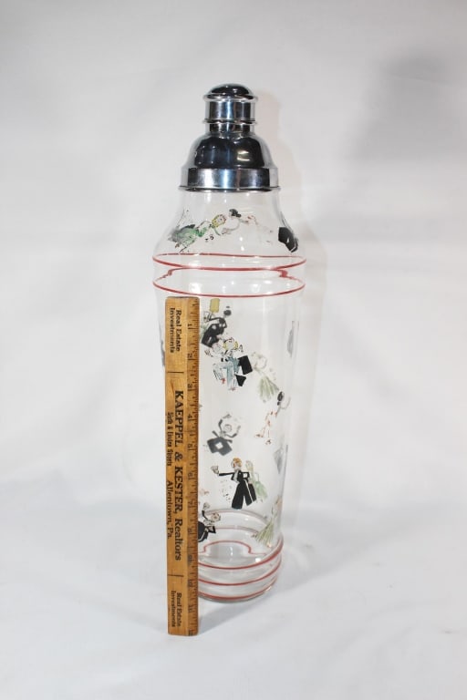 Very Large Vintage Cocktail Shaker Down the Hatch (1 of 5)