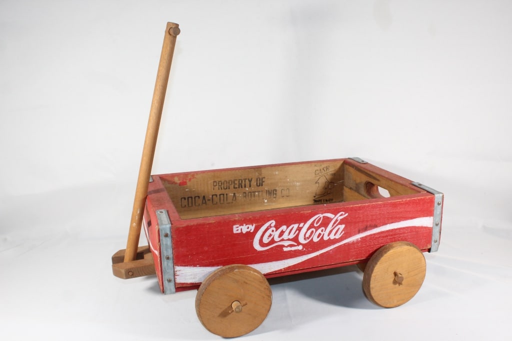 Coca-Cola Crate turned Wagon Your case Is solved (1 of 5)
