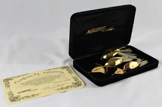 Rare Limited Edition Nemire Lure Set with Box: Comes with Certificate of authenticity