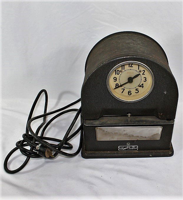 Simplex Time Recorder, Gardner Mass: In working condition