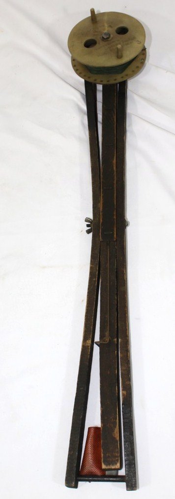 Vintage Ice Fishing Rod and Reel: Great Northern Custom Tackle Kalkaska Michign