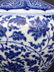 QIANLONG MARK,QING D.,A BLUE AND WHITE MEI VASE - 5