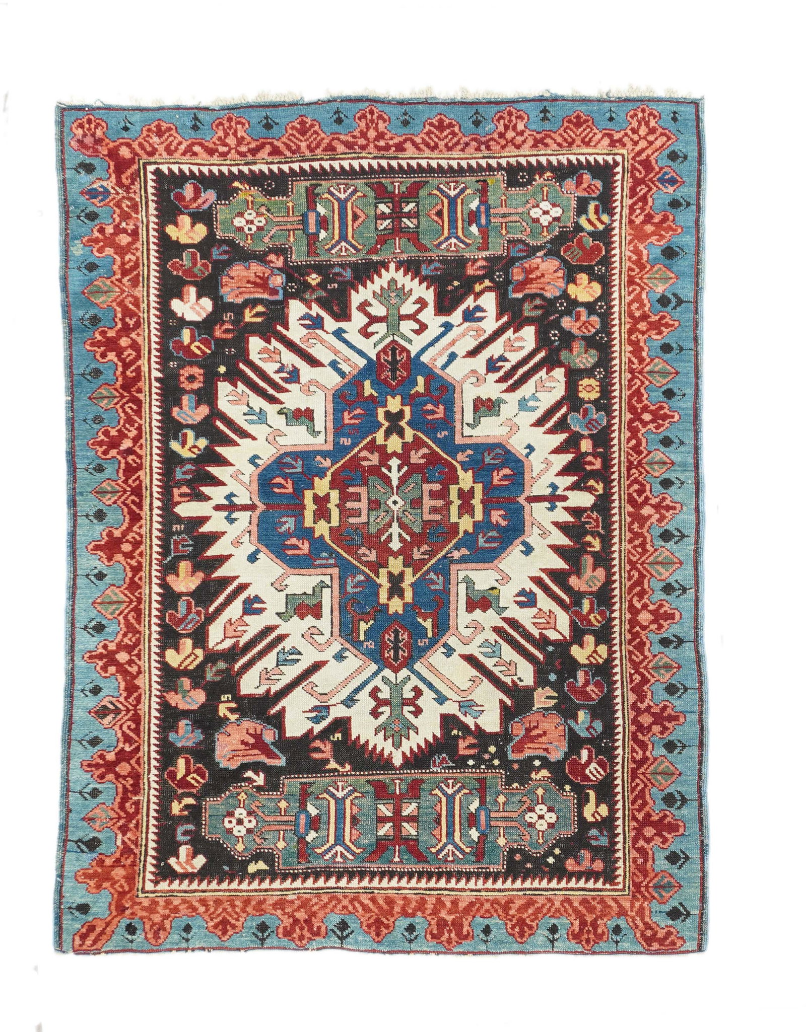 Zehur, 3'7" X 5': Zehur, 3'7" X 5', 1870. For Any Additional Information You May Email Us 24/7 At: Info@Finerugsny.Com Phone: 301-229-4472