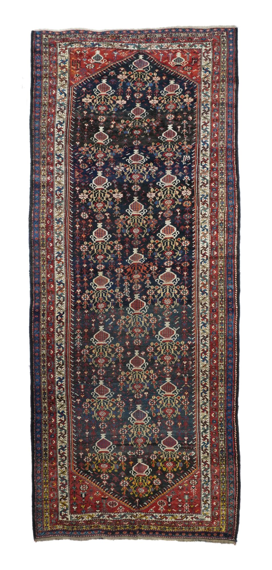 Antique Lori Tribal Rug, 5'5" x 13'1" (1 of 5)