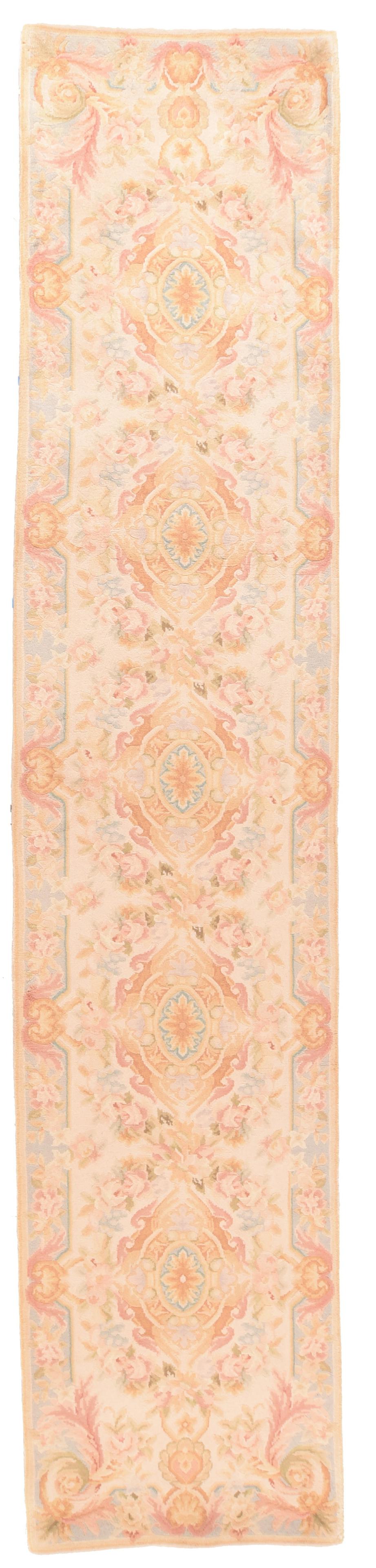 Savonnerie Rug, 2'6" x 12' (1 of 3)