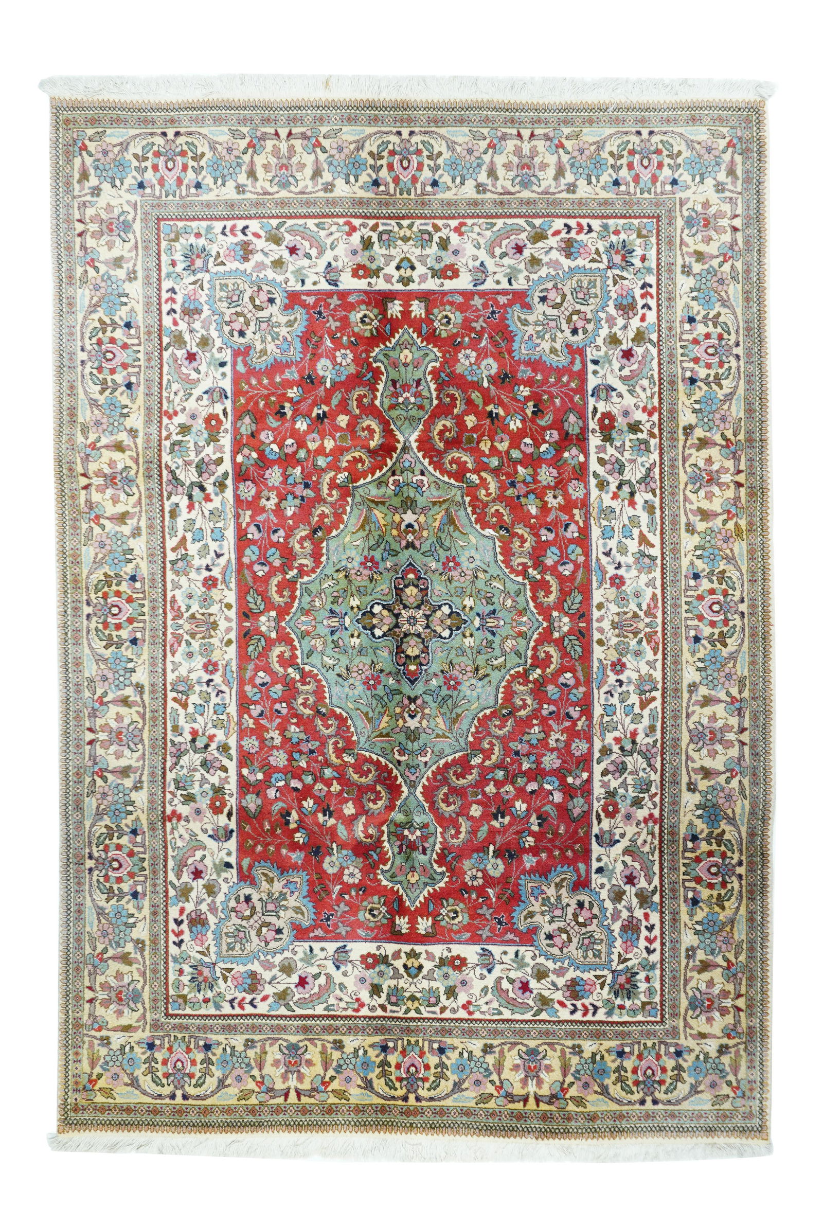 Vintage Tabriz Rug, 6'7" x 10' (1 of 4)