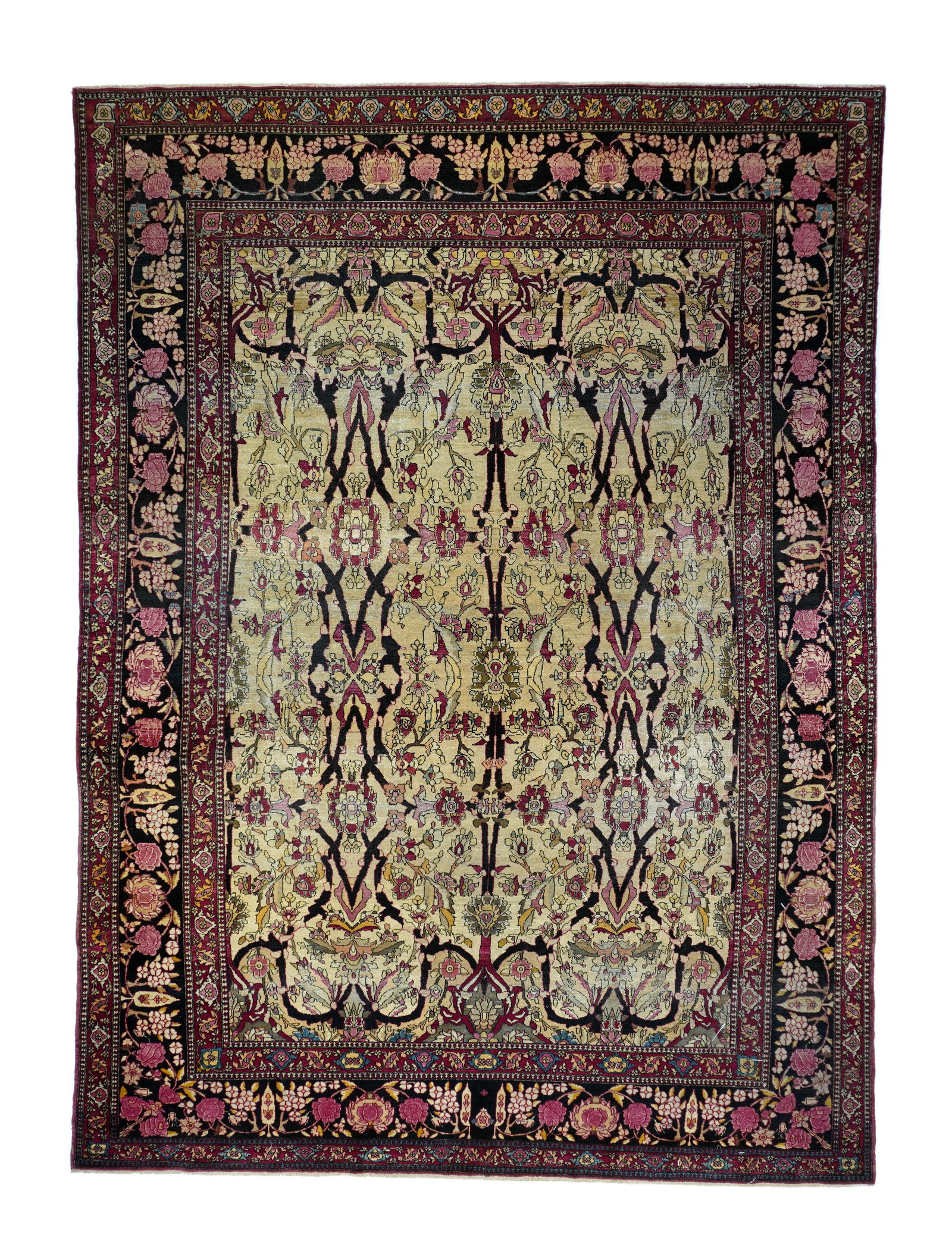 Antique Tehran Rug, 9'0" x 12'9" (1 of 8)