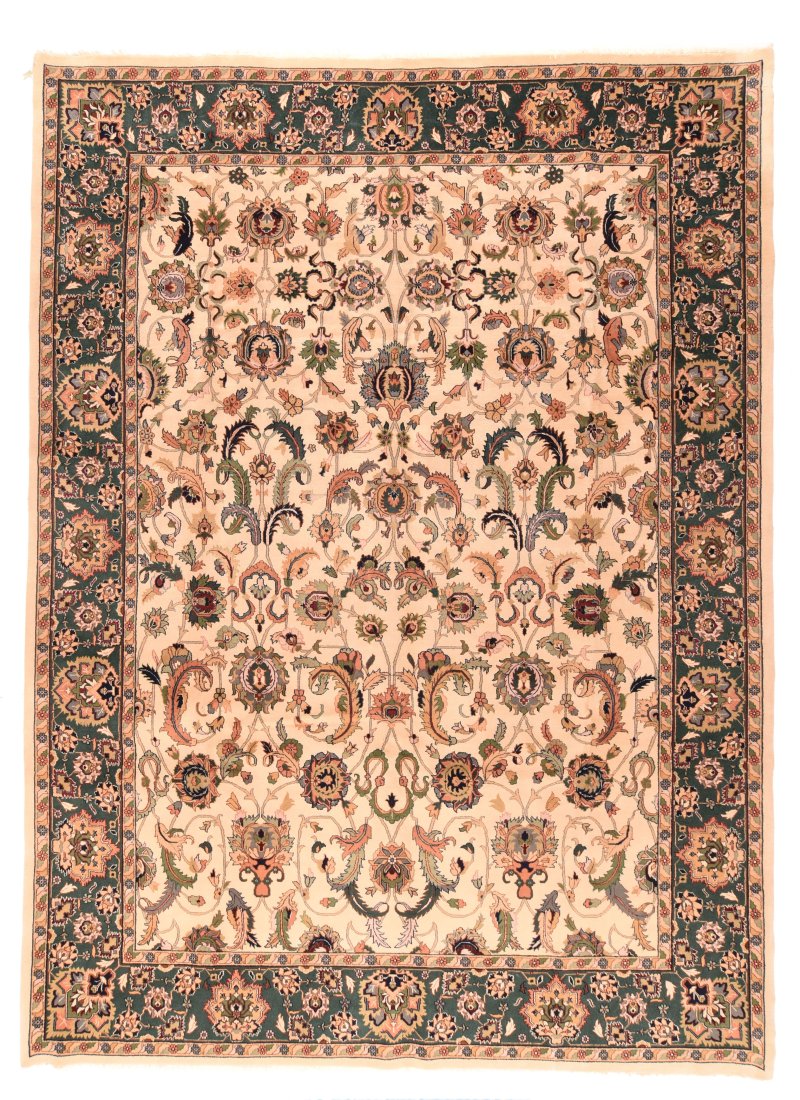 PAK Tabriz Rug, 9' x 12'2'' (2.74 x 3.71 m) (1 of 3)
