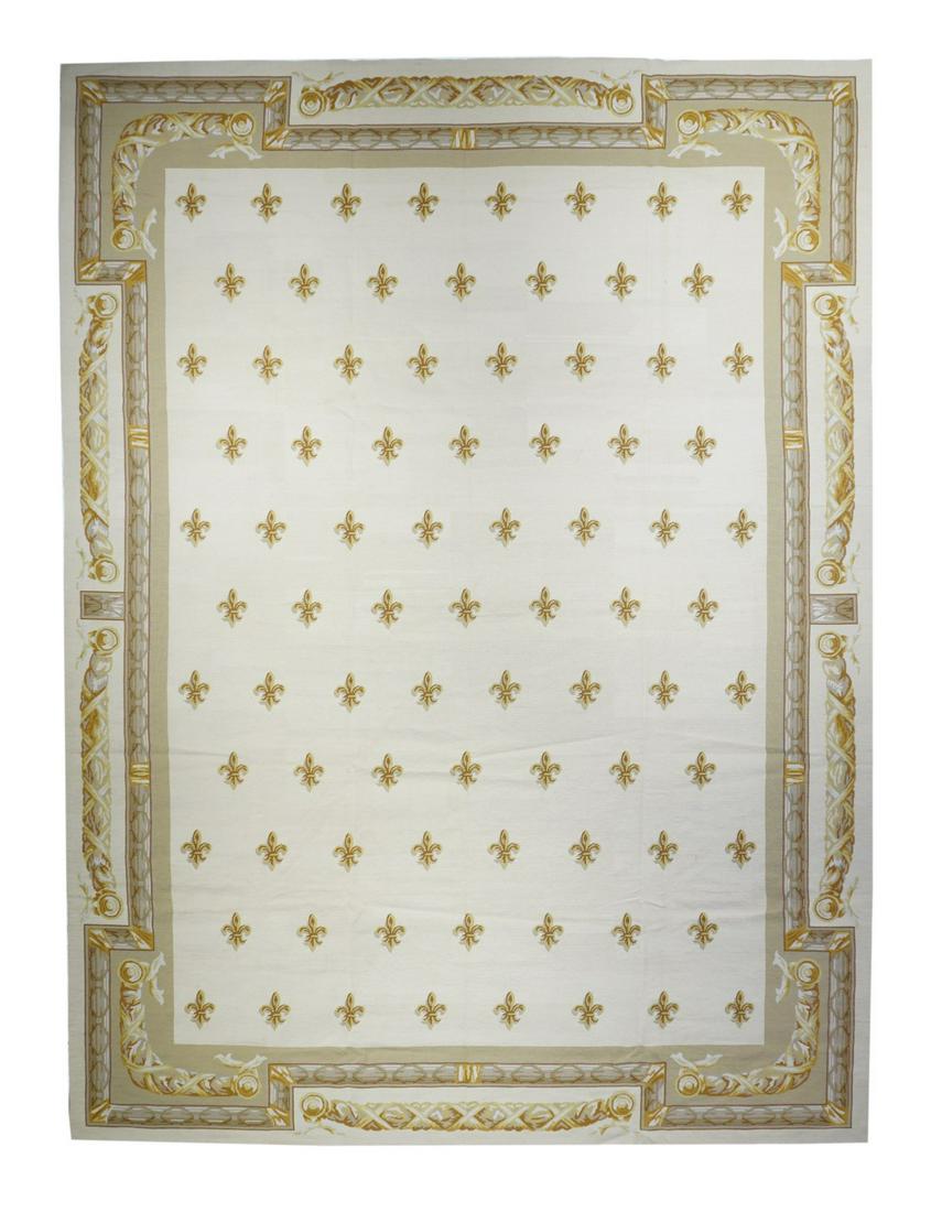 Needle Point Rug, 9'11'' x 13'9" (3.02 x 4.19 m) (1 of 3)