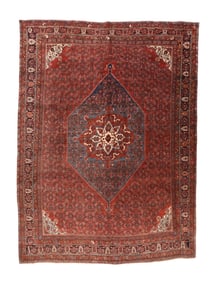 Antique Bidjar 9'1'' x 12'10'' (2.77 x 3.91 M)