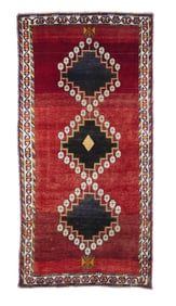 Vintage Gabbeh 3'9" x 7'6" (1.14 x 2.29 M)