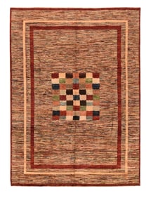 Gabbeh Rug 7'7" x 10'8" (2.31 x 3.25 M)