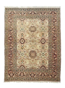 Antique Haji Jalili Tabriz 4'3" x 5'3" (1.30 x 1.60 M)