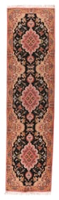 Extremely Fine Tabriz 2'7'' x 10'3'' (0.79 x 3.12 M)