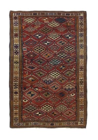 Caucasian  Rug 4'1'' x 6'2'' (1.24 x 1.88 M)