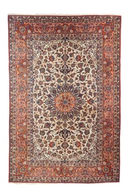 Isfahan Rug 7' x 10'5" (2.13 x 3.18 M)