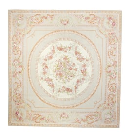 Aubusson Rug 7'9" x 10' (2.36 x 3.05 M)