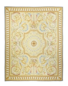 Aubusson Rug 7'10" x 10'2" (2.39 x 3.10 M)