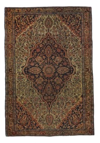 Antique Malayer 4'7" x 6'8" (1.40 x 2.03 M)