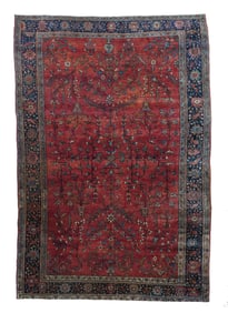 Antique Mohajeran Sarouk 6'10" x 10'4" (2.08 x 3.15 M)