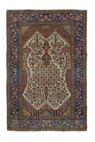 Tehran Rug 4'5" x 6'8" (1.35 x 2.03 M)