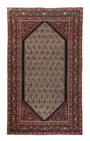 Farahan Sarouk Rug 3'10" x 6'7" (1.17 x 2.01 M)