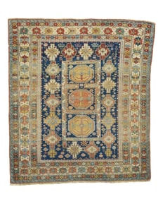 Kuba Rug 3'10" x 4'5" (1.17 x 1.35 M)