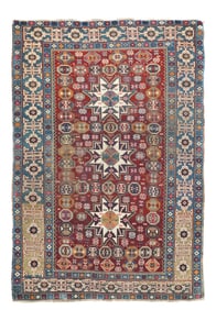 Shirvan Rug 3'11" x 5'9" (1.19 x 1.75 M)