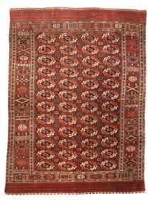 Turkeman Rug 6'10" x 9'4" (2.08 x 2.84 M)