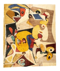 French Mid-Century 8'4" x 9'11" (2.54 x 3.02 M)