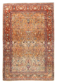 Kasahan Rug 4'6" x 6'9" (1.37 x 2.06 M)