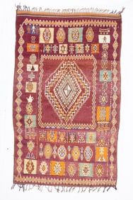 Vintage Moroccan 5'8" x 9'9" (1.73 x 2.97 M)