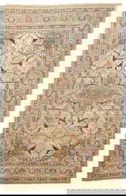 Haji Jalili Tabriz Rug 7'10" x 12'2" (2.39 x 3.71 M)