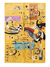 French Art Deco Rug 6'9" x 9'8" (2.06 x 2.95 M)