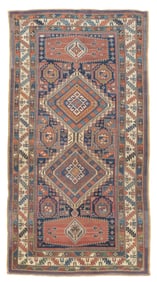 Shirvan Rug 4' x 7'5" (1.22 x 2.26 M)