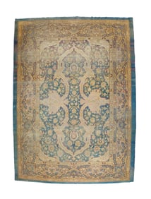 Antique Amritsar 8'10" x 12'2" (2.69 x 3.71 M)