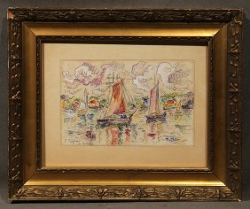 Paul Signac Oil on Canvas