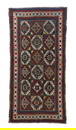 Antique Mogan Kazak Rug 4'0'' x 7'8'' (1.22 x 2.34 M)