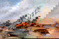 F Da Vere Oil on Panel