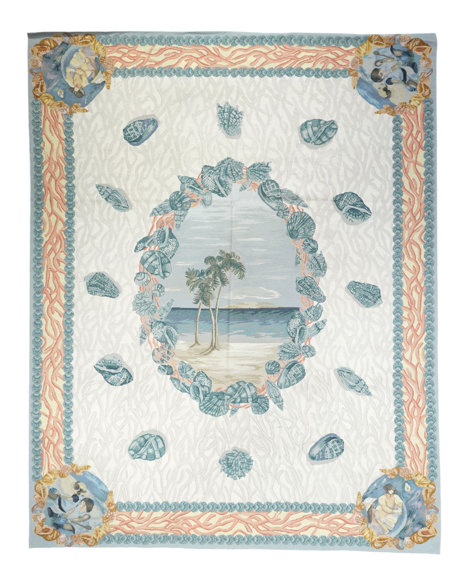 Needle Point Rug 8' x 10' (2.44 x 3.05 M) (1 of 5)