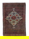 Farahan Sarouk Rug 3'2" x 4'9" (0.97 x 1.45 M)