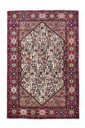 Vintage Persian Tafresh Rug 4'3" x 6'5" (1.30 x 1.96 M)