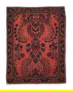 Antique Persian Mohajeran Sarouk Mat  Rug 2'0'' x 2'6'' (0.61 x 0.76 M)