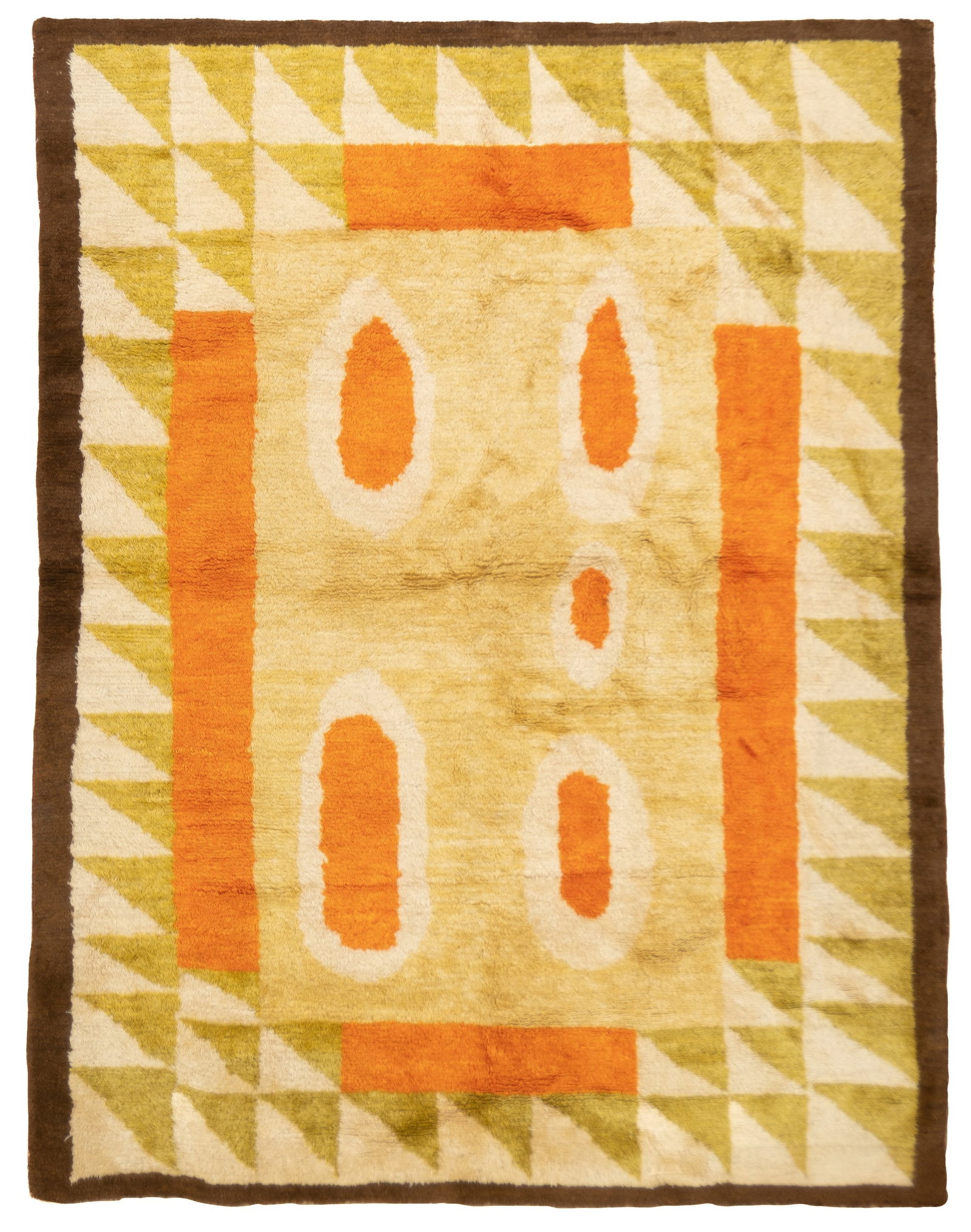 Fine Vintage Swedish Rug 5'4" x 7' (1.63 x 2.13M) (1 of 5)