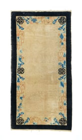 Antique Chinese Rug 2'6'' x 4'11'' (0.76 x 1.50 M)