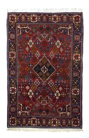 Vintage Persian Joshagan Rug 4'3" x 6'7" (1.30 x 2.01 M)