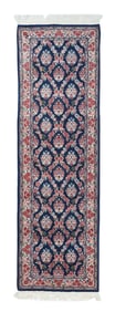 Indo Persian Sarouk Design Rug 2'6" x 8' (0.76 x 2.44 M)