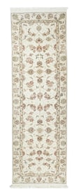 Indo Persian Tabriz Design Rug 2'6" x 8' (0.76 x 2.44 M)