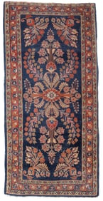Fine Antique Persian Mohajeran Sarouk Rug 2'7" x 5'4" (0.79 x 1.63 M)